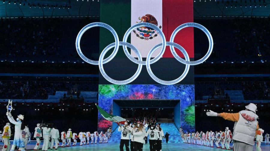 Así desfilaron los mexicanos en la inauguración de los Juegos Olímpicos de Invierno