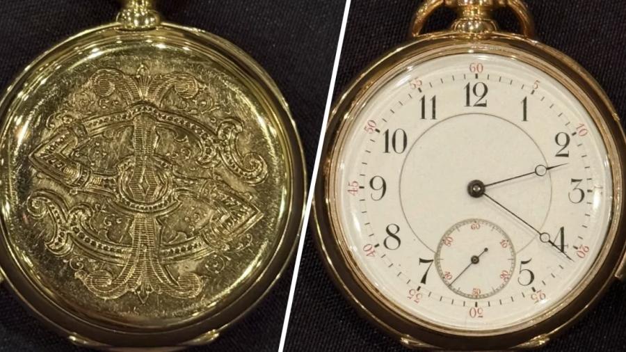 El reloj de oro de Isidor Straus, víctima del Titanic, rompe récord en subasta