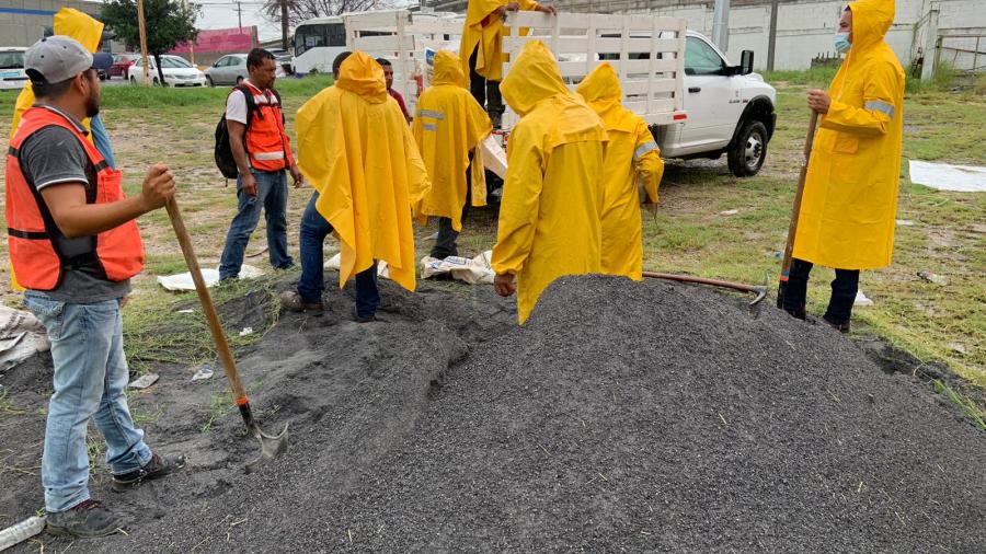 El Sistema DIF Reynosa pone a disposición de la ciudadanía costales de arena
