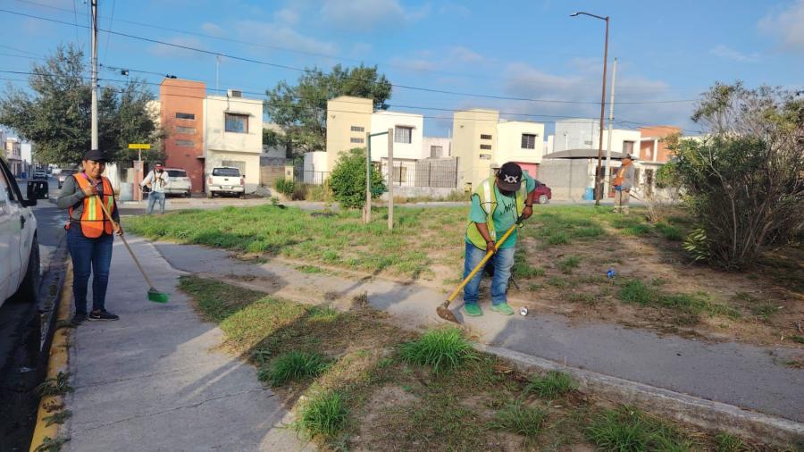 Con mantenimiento y limpieza ofrece mejores espacios el Gobierno de Reynosa