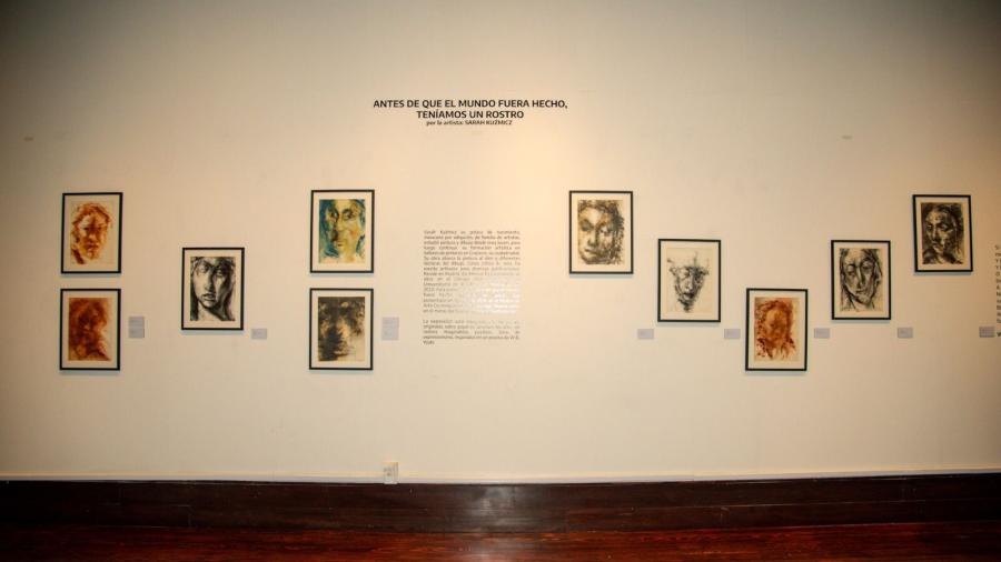 Llega exposición “Antes de que el mundo fuera hecho, teníamos un rostro"