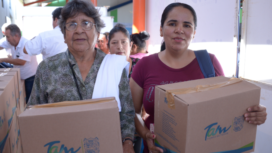 Benefician a familias con programa “Bienestar Alimenticio”
