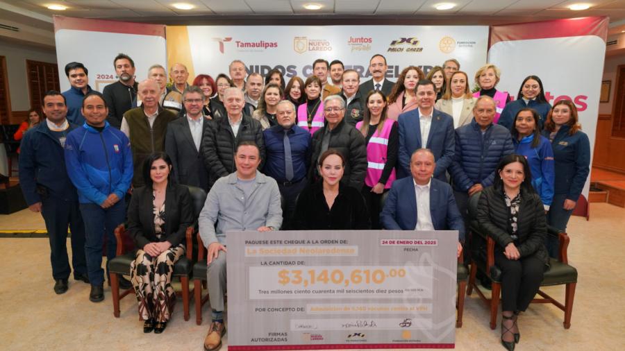 Destaca Nuevo Laredo como único municipio en México con campaña de vacunación contra el VPH para niños
