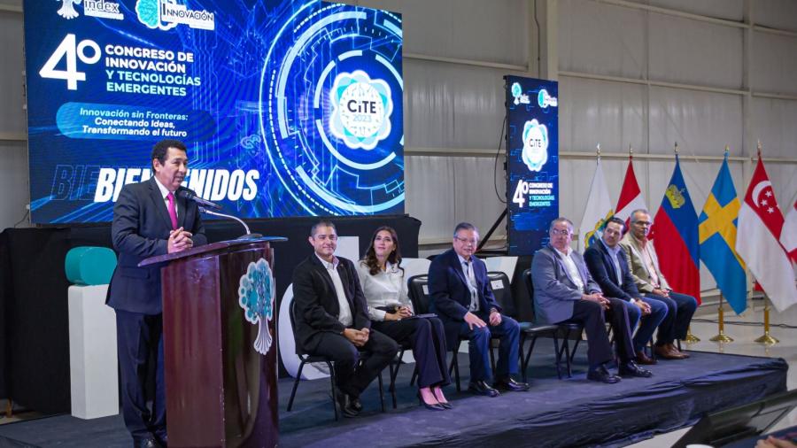Inaugura Alcalde Mario López 4º. Congreso de Innovación y Tecnologías Emergentes organizado por INDEX Matamoros  