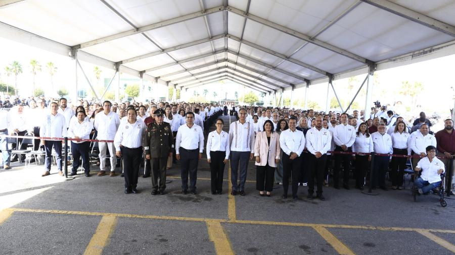 Llama gobernador a las y los servidores públicos a trabajar para transformar a Tamaulipas