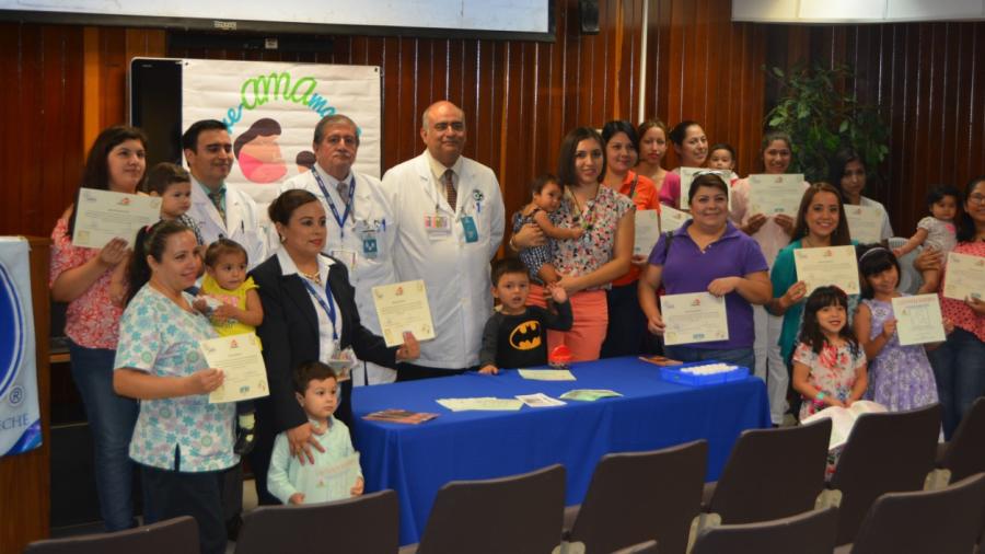Hospital Reynosa de PEMEX promueve lactancia materna