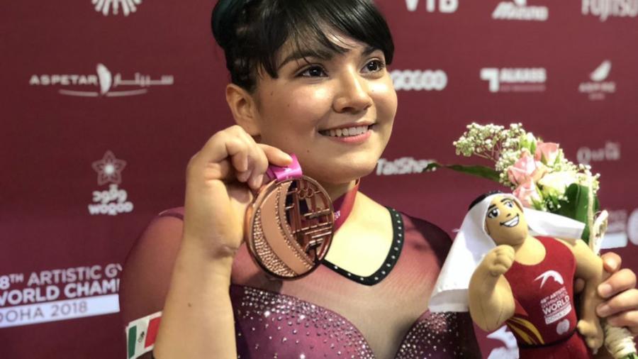 Alexa Moreno hace historia en Mundial de Gimnasia