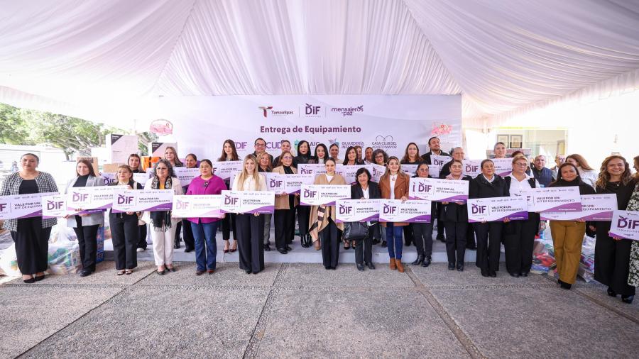 Agradece DIF Reynosa apoyo al fortalecimiento familiar