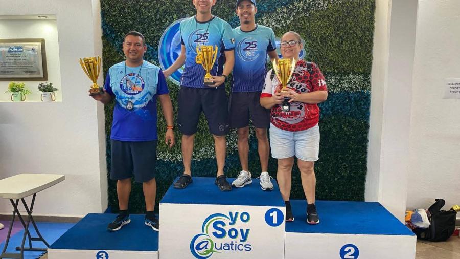 Obtiene segundo lugar equipo de natación Dragones IMD en Torneo Estatal