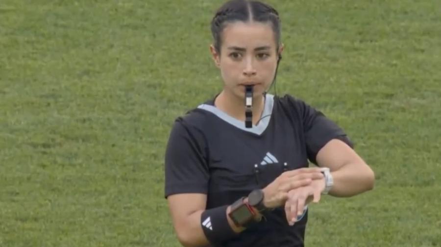 Katia Itzel García, árbitra mexicana, hace su debut en Paris 2024