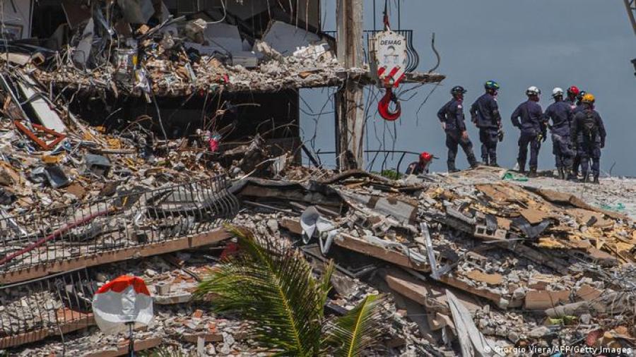  Se eleva a 90 el número de fallecidos por el derrumbe de edificio en Miami