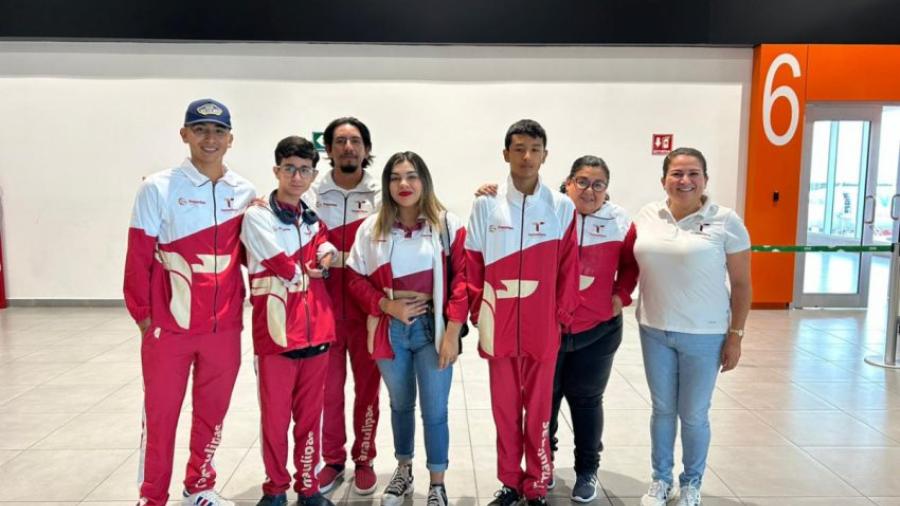 Viajan primeros tamaulipecos a Paranacionales CONADE 2023