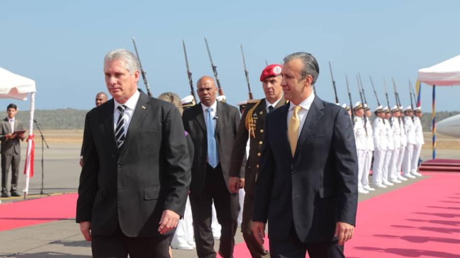 Díaz-Canel realiza primera visita oficial a Venezuela
