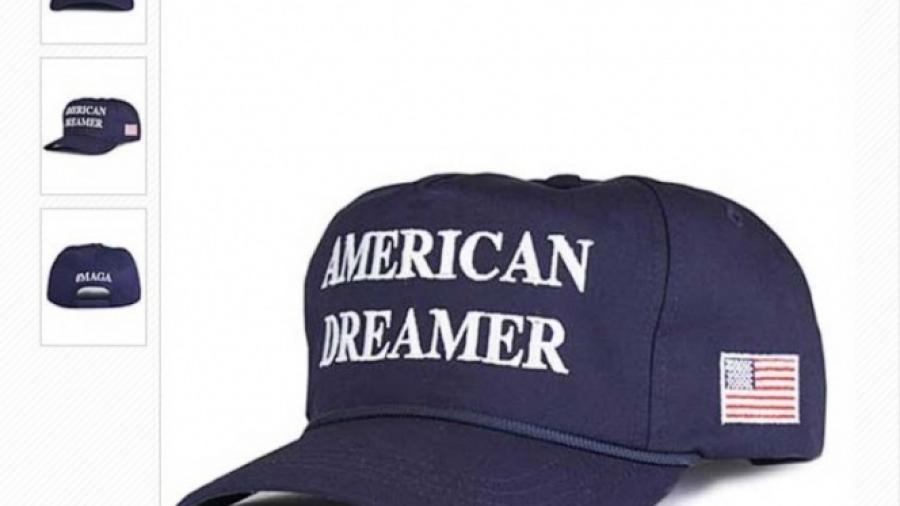 Lanza Trump gorra para "dreamers"