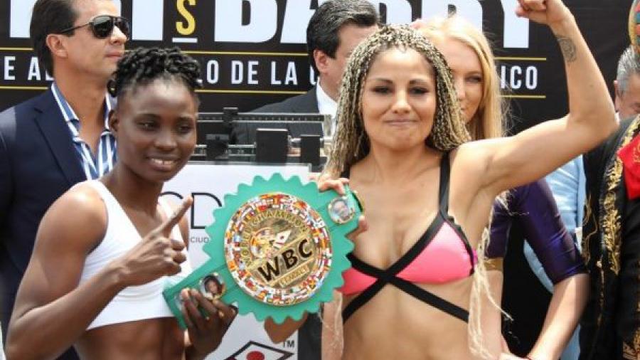 Mariana “La Barby” Juárez vence a la africana Catherine Phiri