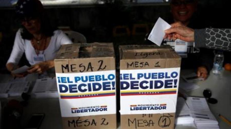 Votan contra Maduro 7.1 millones de venezolanos