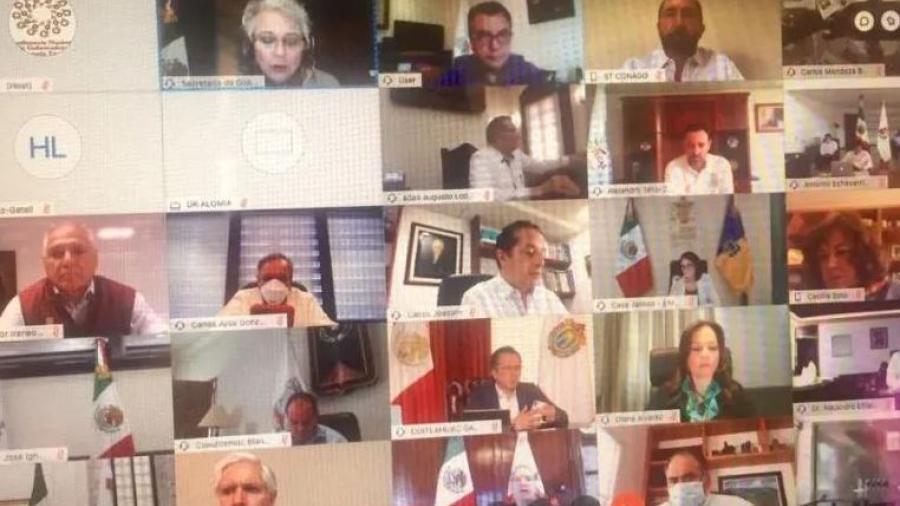 Sostiene gabinete federal reunión con Gobernadores por semáforo epidemiológico