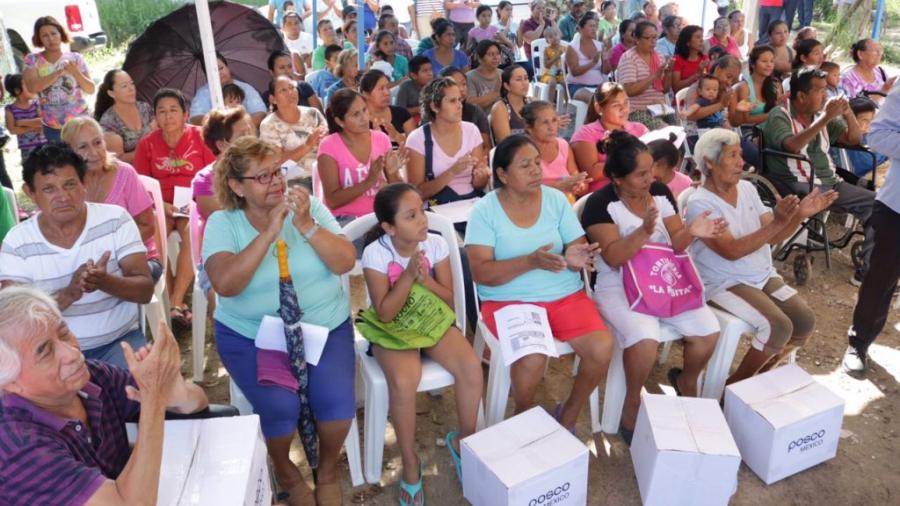 Posco de M&eacute;xico y el DIF Madero entregan apoyos