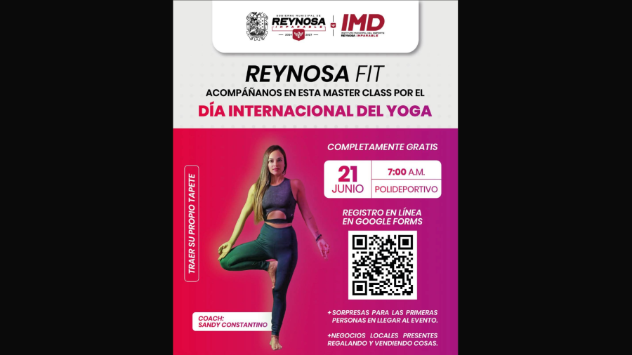 Invita Gobierno de Reynosa a las actividades deportivas y culturales este fin de semana