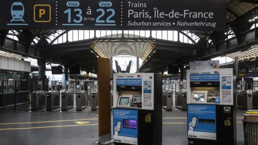 Un incendio provocado paraliza una de las grandes estaciones de París