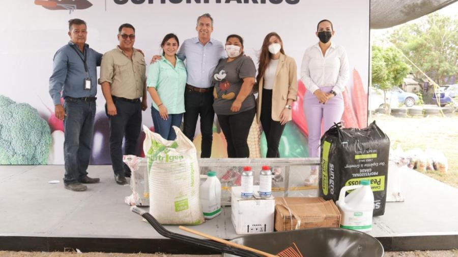 Llama DIF Reynosa a participar en programa Huertos Comunitarios 