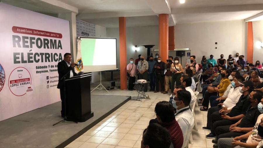 Realizan asamblea informativa sobre Reforma Energética