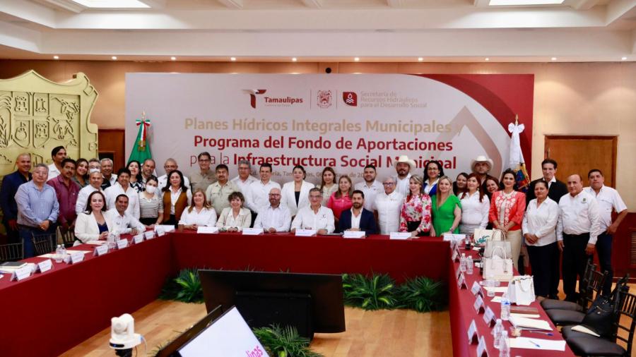 Destaca Gobernador Américo Villarreal a Nuevo Laredo como referente en obras de infraestructura hídrica
