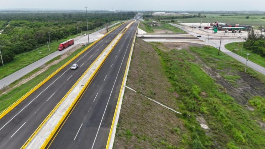 Impulsa Gobierno de Tamaulipas conectividad y movilidad con histórica inversión en obras viales