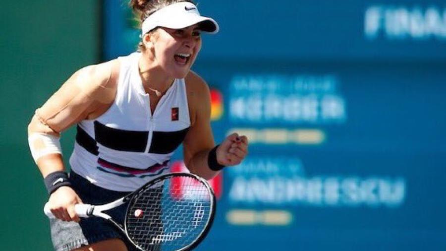 Bianca Andreescu se corona en Indian Wells