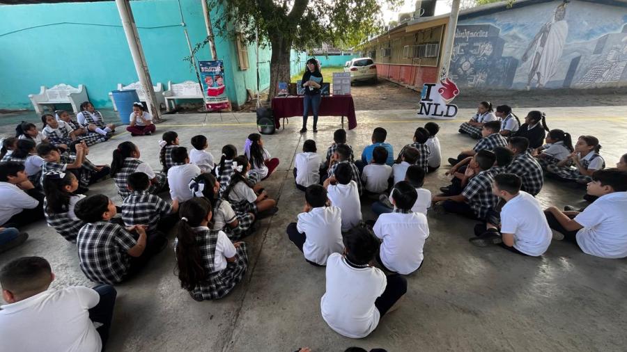 Llega Biblioteca Itinerante a escuela primaria &lsquo;Cuauht&eacute;moc&rsquo;