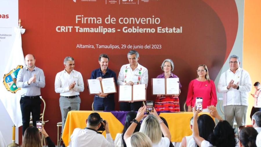 Reafirman DIF Tamaulipas y Gobierno del Estado alianza con Fundación Teletón