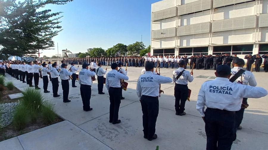 Reciben capacitación 200 cadetes, integrarán la nueva Guardia Estatal
