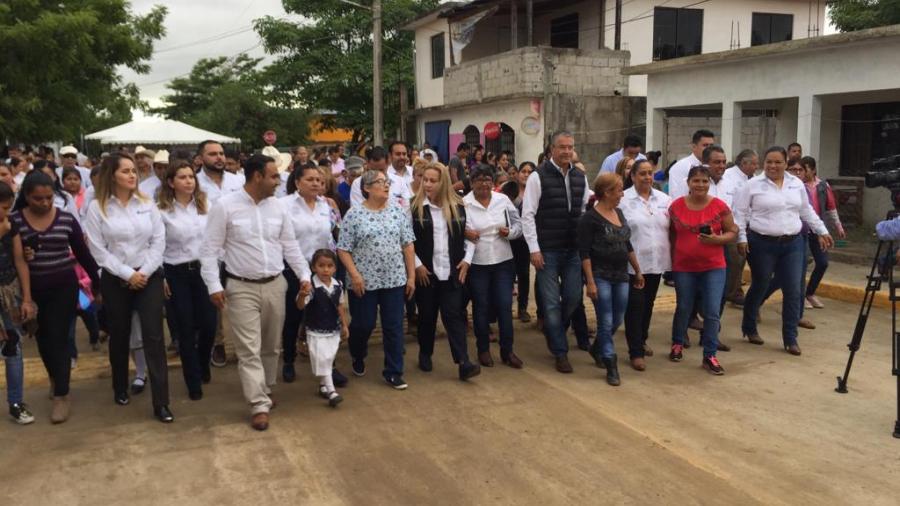 Favorecen la pavimentación de circuitos viales en colonias populares de Altamira