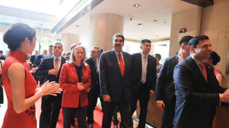 Nicolás Maduro inicia visita oficial a China