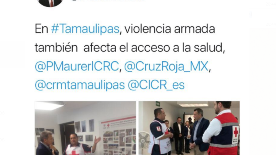 Violencia en frontera de Tamaulipas preocupa a CR internacional