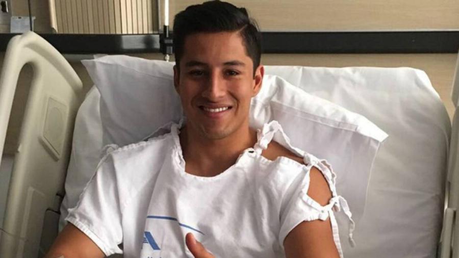 Carlos Cisneros fue operado y es baja 4 meses 