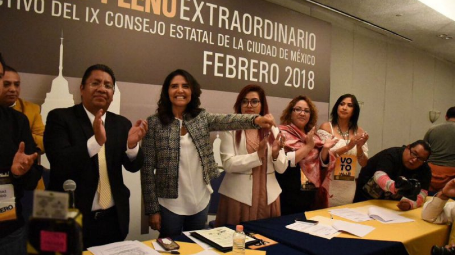 Se oficializa candidatura de Alejandra Barrales a la CDMX