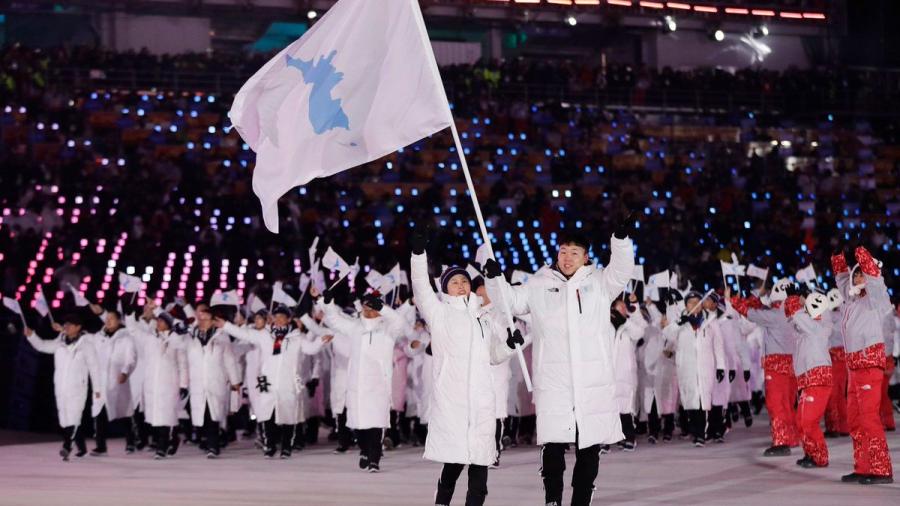 El histórico desfile de las dos Coreas en los JJOO