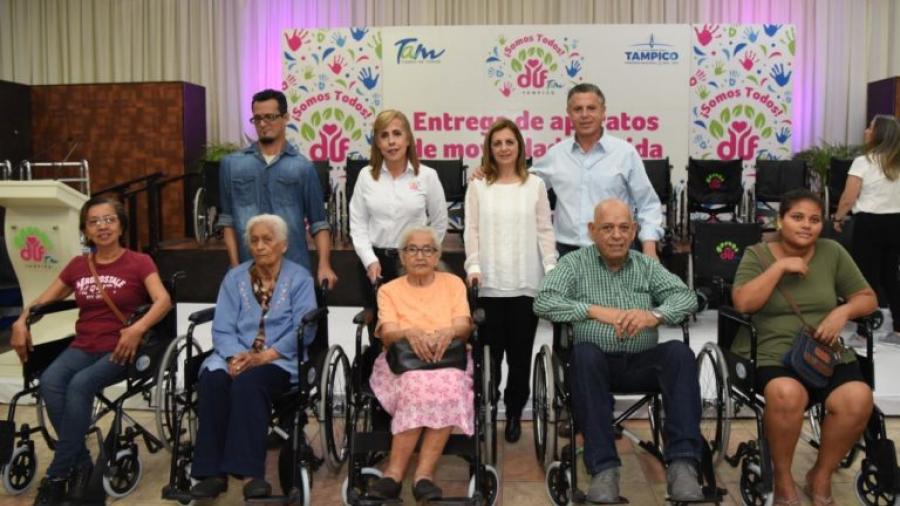 En Tampico favorecen la movilidad de personas con discapacidad