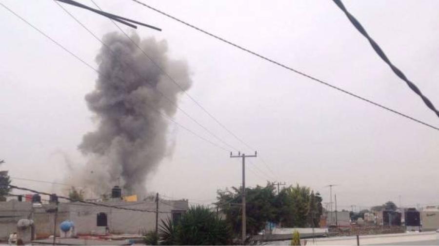 Deja un muerto explosi&oacute;n de polvor&iacute;n en Zumpango