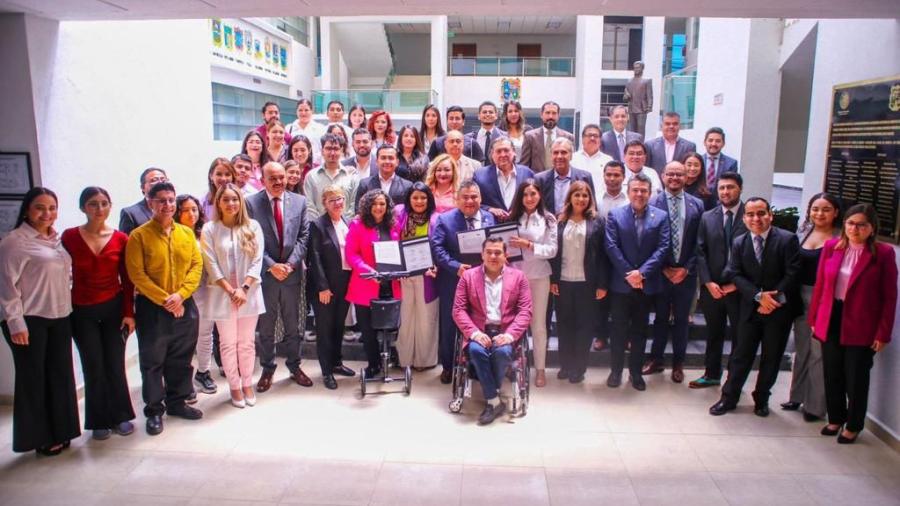 Injuve y Congreso del Estado firman convenio "Transformación Juvenil”