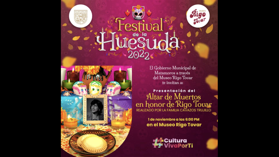 Invita Gobierno de Matamoros a desfile de “La Huesuda” y al altar dedicado a Rigo Tovar, este 1 de Noviembre