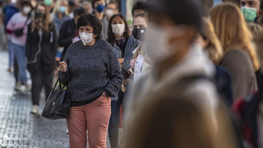 OMS alerta sobre alarmantes índices de contagio de coronavirus en Europa