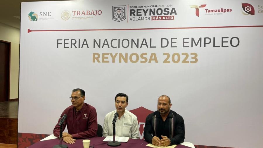 Anuncian Tercer Feria del Empleo en Reynosa