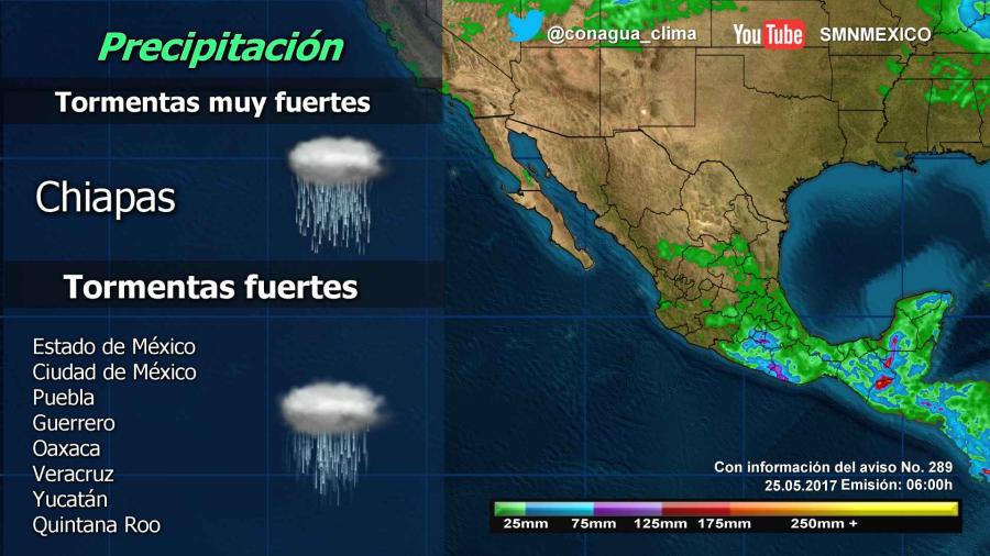 Lluvias y altas temperaturas predominarán en gran parte del país