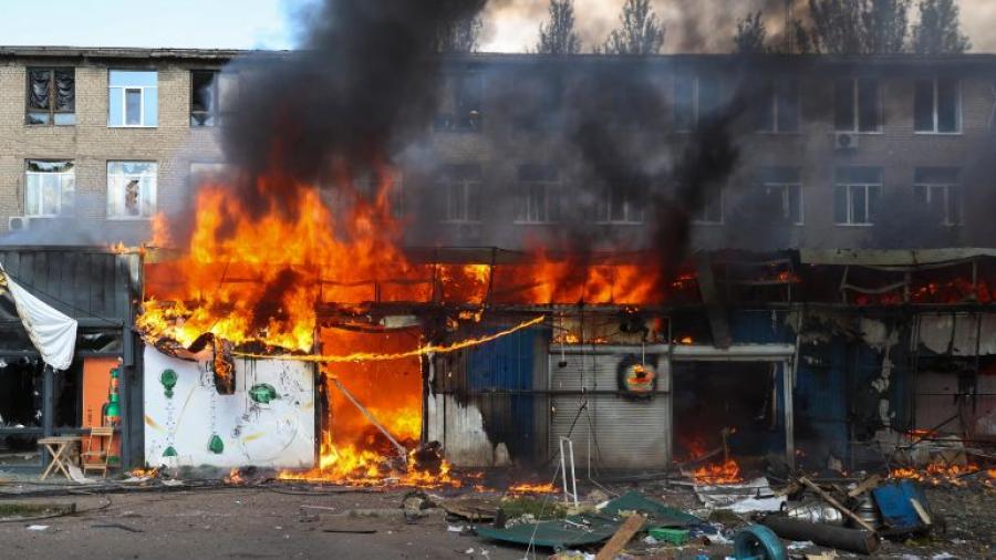 Al menos 17 muertos en un ataque ruso en un mercado de Ucrania