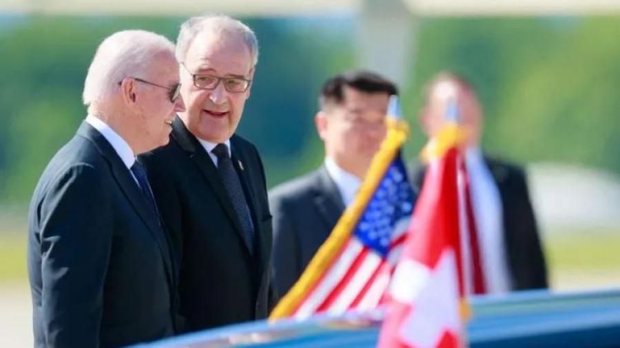 Llega Joe Biden a Ginebra para su encuentro con Putin 