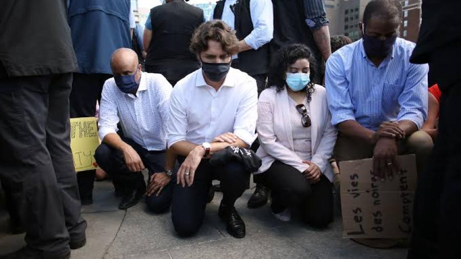 Trudeau dice que protestas contra medidas sanitarias ya no son pacíficas 