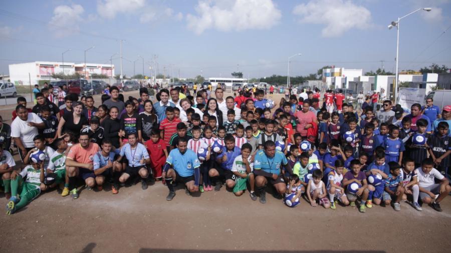 Celebran II torneo de futbol “Unidos por Reynosa”