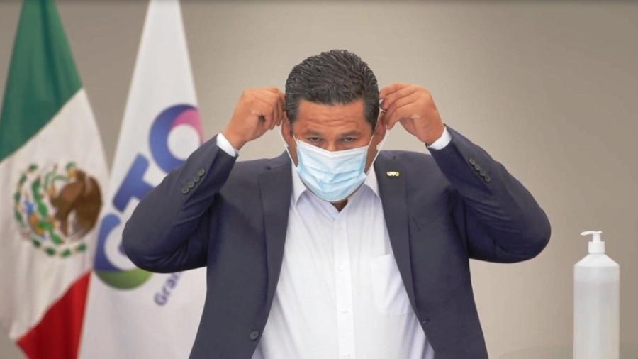Gobernador de Guanajuato, Diego Sinhue Rodríguez da positivo a COVID-19 